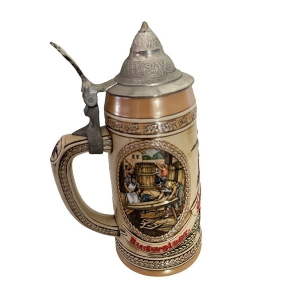 BUDWEISER Anheuser Busch Tomorrows Treasures Beer Stein collectible beer mug